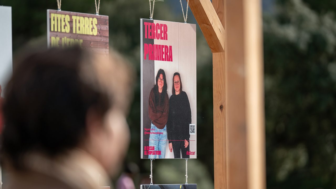 Detall de l'exposició de Lo Glossari al FESS rural 2025